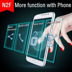 Wholesale 10pcs/lot N2 13.56mhz Smart Nail Sticker Decal 3D Design Tattoo for N2F APP lock Private S