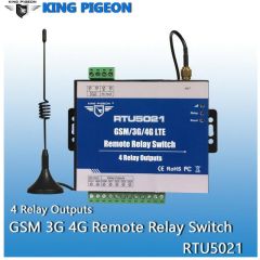 Wireless GSM 3G 4G Relay switch SMS Remote Controller 4 Relay Outputs SMS APP Timer Web setting IoT 