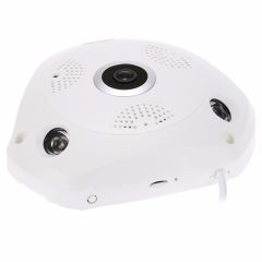 Wireless Panoramic Camera 1.44mm Lens 360-Degree Camera HD 960P Motion Detection WIFI IP Camera Home