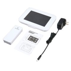 Wireless Weather Station with Indoor Outdoor Wireless Sensor Color Display Alarm Clock With Temperat