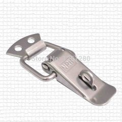 free shipping 304 stainless steel hasp box lock air box buckle clasp tool box lock house furniture h