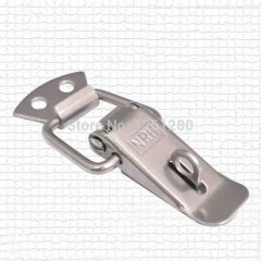 free shipping 304 stainless steel hasp box lock air box buckle clasp tool box lock house furniture h