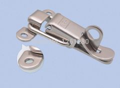 free shipping Stainless steel buckle latch hasp Insurance Electrical medical equipment box plastic t