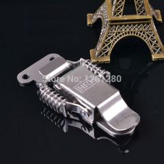 metal hasp 304 stainless steel Industrial box spring buckle incubator sealed box lock 