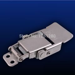 free shipping metal hasp Stainless steel spring lock box clasp equipment air box industry instrument