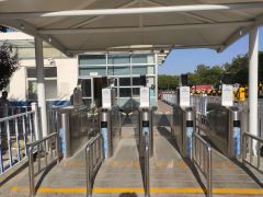 Turnstile Access Control Face Recognition Terminal Barrier Gate