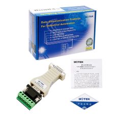 UTEK UT-202D Passive RS232 to RS422 Converter RS422 to 9Pin Serial Port Two-way Communication Distance 1.2KM No Need Power