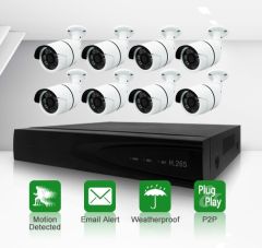 NVR Kit 8CH for CCTV Security IP Network POE
