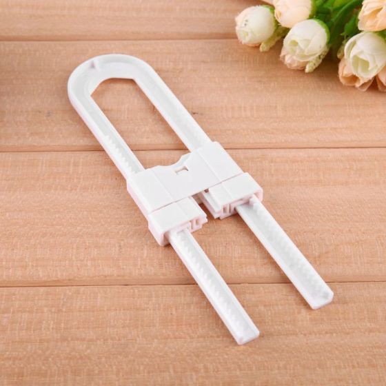 1pc Protection From Children U Shape Baby Safety Lock For Drawer