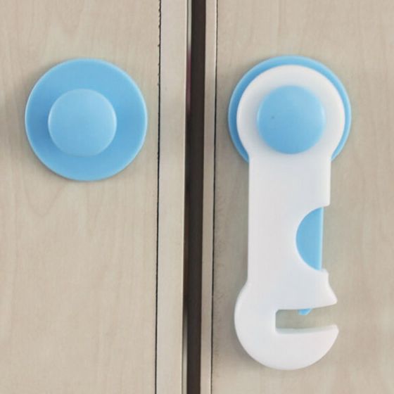 Baby Kids Safety Lock Care Prevent Child Opening Cupboard Doors