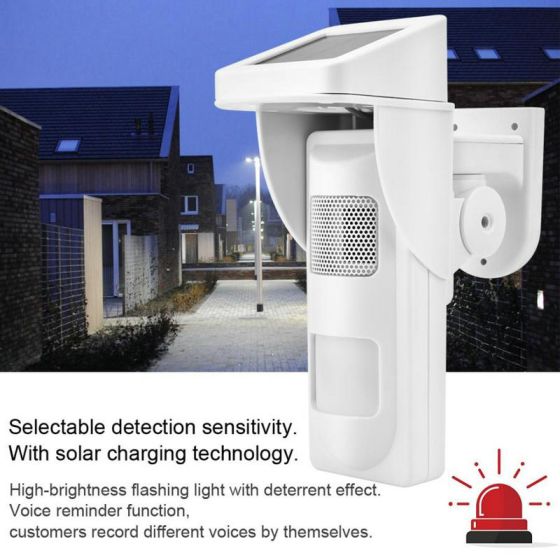 outdoor pir sensor ip camera recorder