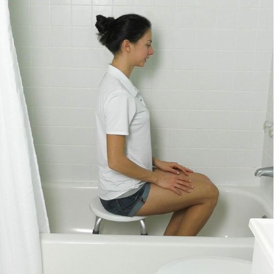 shower stool for shaving