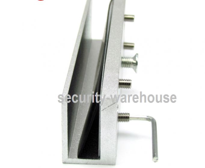 U Shape Clip Bracket For 280kg Em Lock On Glass Door 180mm