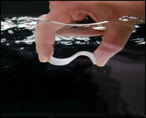 RFID UHF 860-960MHz EPC Silicone Make Laundry Tag Waterproof Durable Heat Resistant