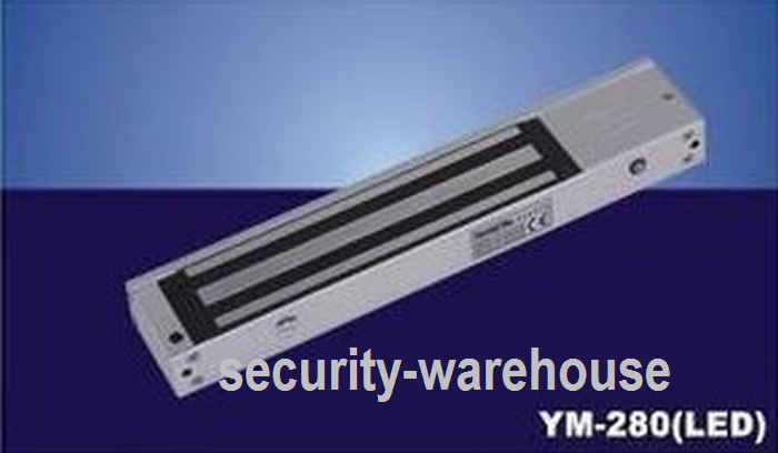 YM-280 LED 280KG Single Door Electromagnetic Lock +Signal Output