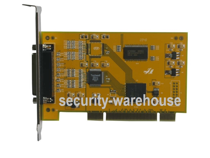 King Quad 4-way super-compatible monitor audio video capture card D1 hardware compression video capture card HD