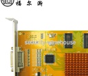 Pure hard pressure 2864 four way acquisition card preview video acquisition card playback full D1 full compatibility