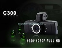 C300 vehicle traveling data recorder hd night-vision loop video traffic meter box for auto motorcycle