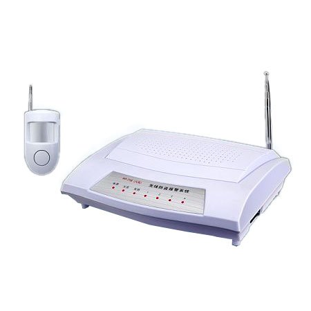 HT-719 8 wireless burglar alarm host wireless home alarm system 4 road protection zones