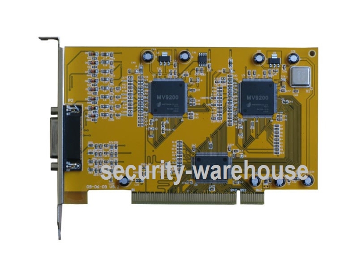 All real-time surveillance video capture card HD 9300 video card chips + 9200 +8 road upgrades