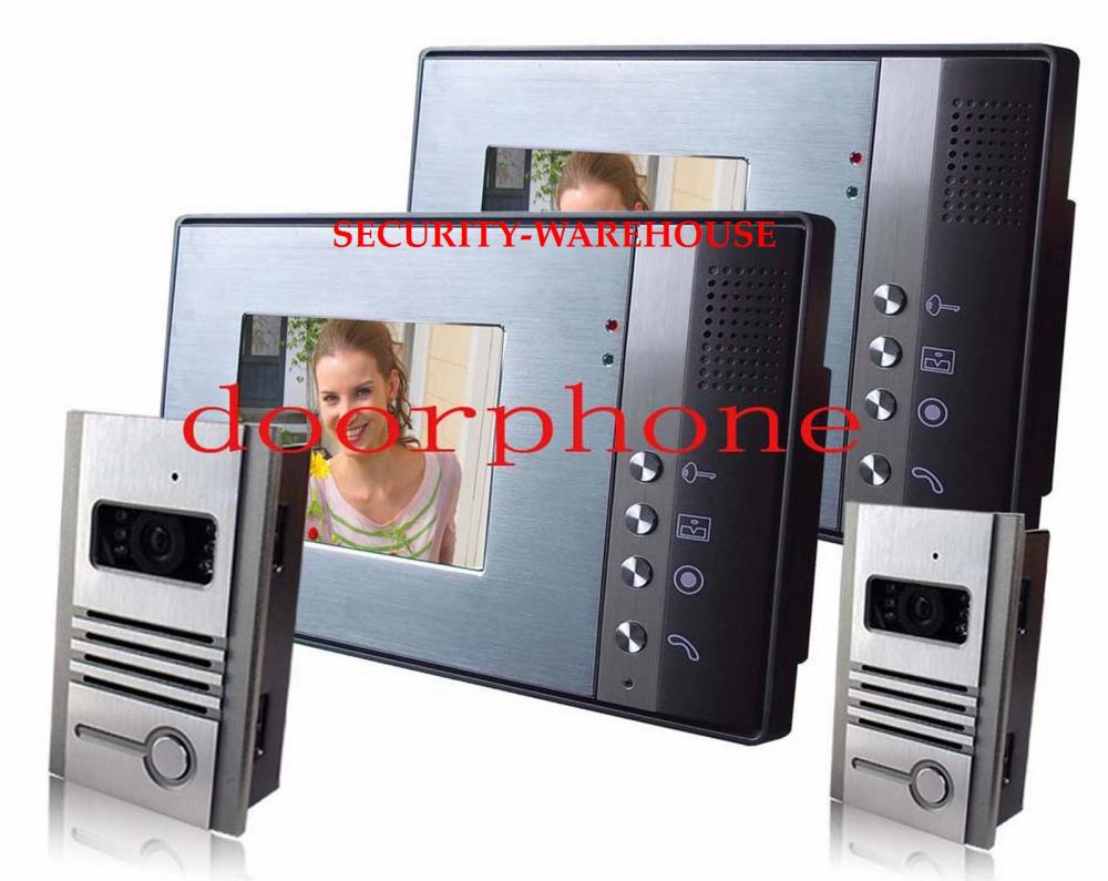 5 6-inch color household color visualcolor visual intercom doorbellCCDtwo on two