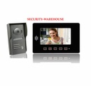 Practical 7 video intercom doorbell touch-key household household color visual color night vision