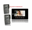 Practical 7 video intercom doorbelltouch-key visual doorbellnight vision visual doorbell 2 for one