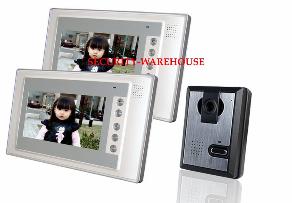 Diving price 7 inches cable visible interphone bellhousehold color visualnight vision waterproof a pair 2