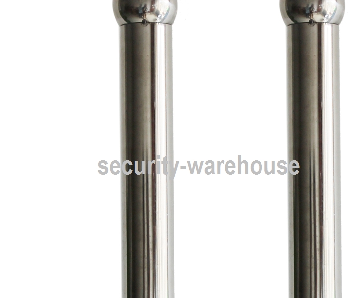 Stainless steel mounting bracket L short 30 cm curved bracket anti-theft alarm accessories