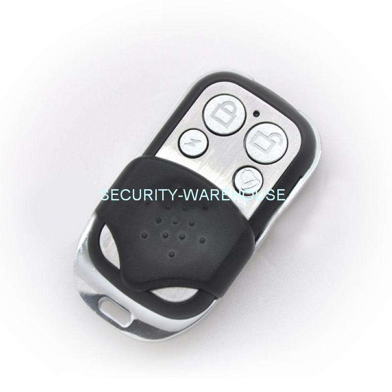 Fixed code garage door remote control universal clone copier for backup 4 button metal style +cover 433MHz 315 MHz