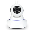 Wireless 1MP 720P PTZ WIFI IP camera with Double antenna