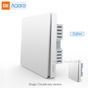 New Xiaomi Aqara Smart Light Control ZiGBee Wall Switch Via Smarphone APP Remote By Mijia APP