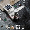 NED High security Electronic Induction Smart Digit Code Keypad Entry Door Lock With ID Reader Right 