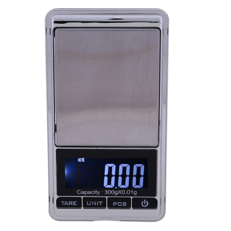 0.01g/0.3kg Mini Digital Pocket Scales LCD Display Electric Pocket Scales Jewelry Gram Weight Balanc