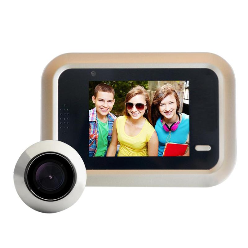 2.4 inch LCD Color Screen Wireless Doorbell WiFi Video Home Security Door Phone Intercom System Digi