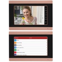 7 inch Wired Wifi Video Door Phone Doorbell Intercom Entry System with 1000TVL Wired IR-CUT Camera 