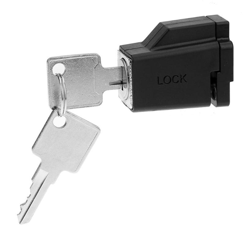 Aluminum Alloy Restrictor Lock Cabinet Latch Locks Child  Safety Sliding Window Restrictor