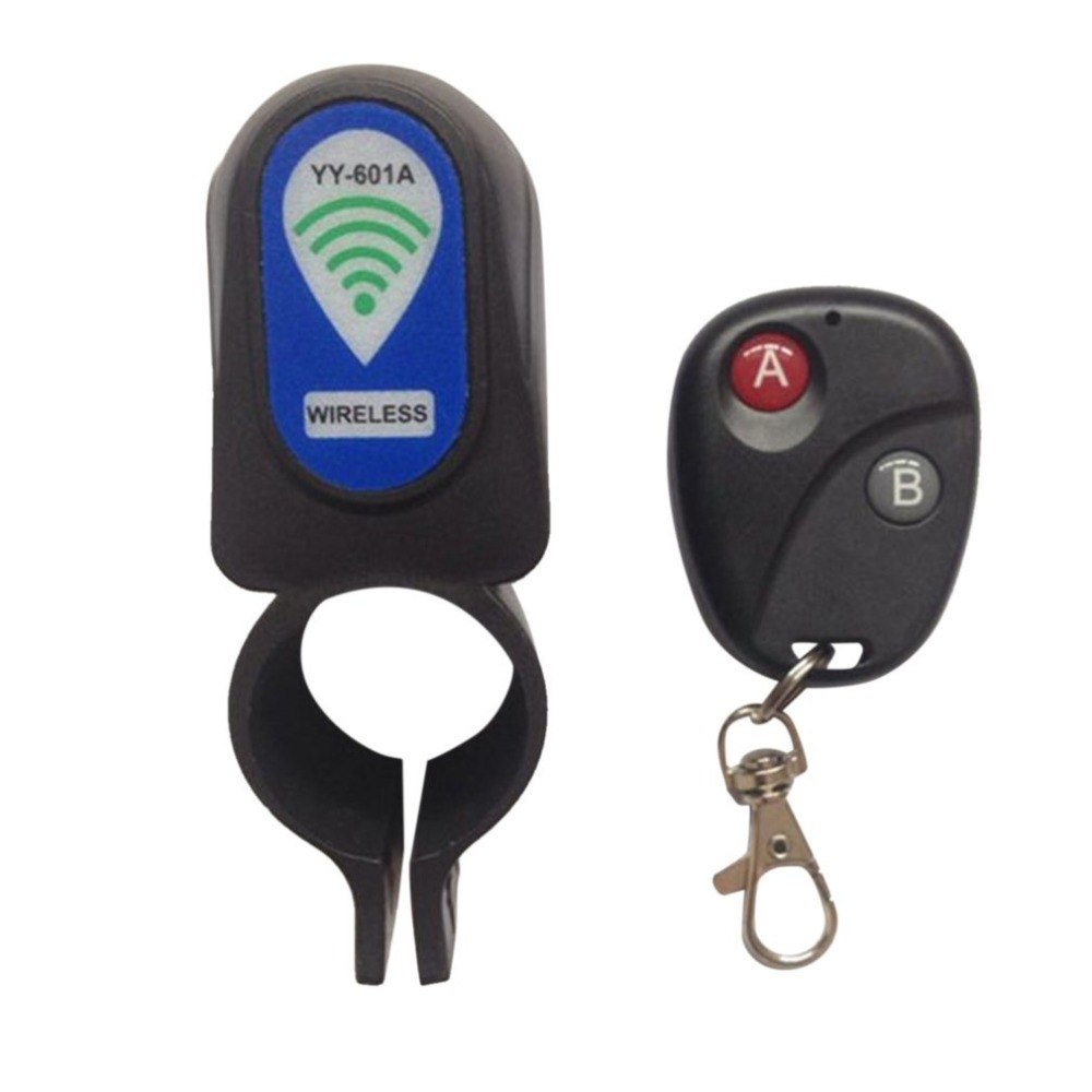 Hot Sale Bicycle Alarm Lock Cycling Security Anti-theft Lock With Remote Controller Vibration Alarm 