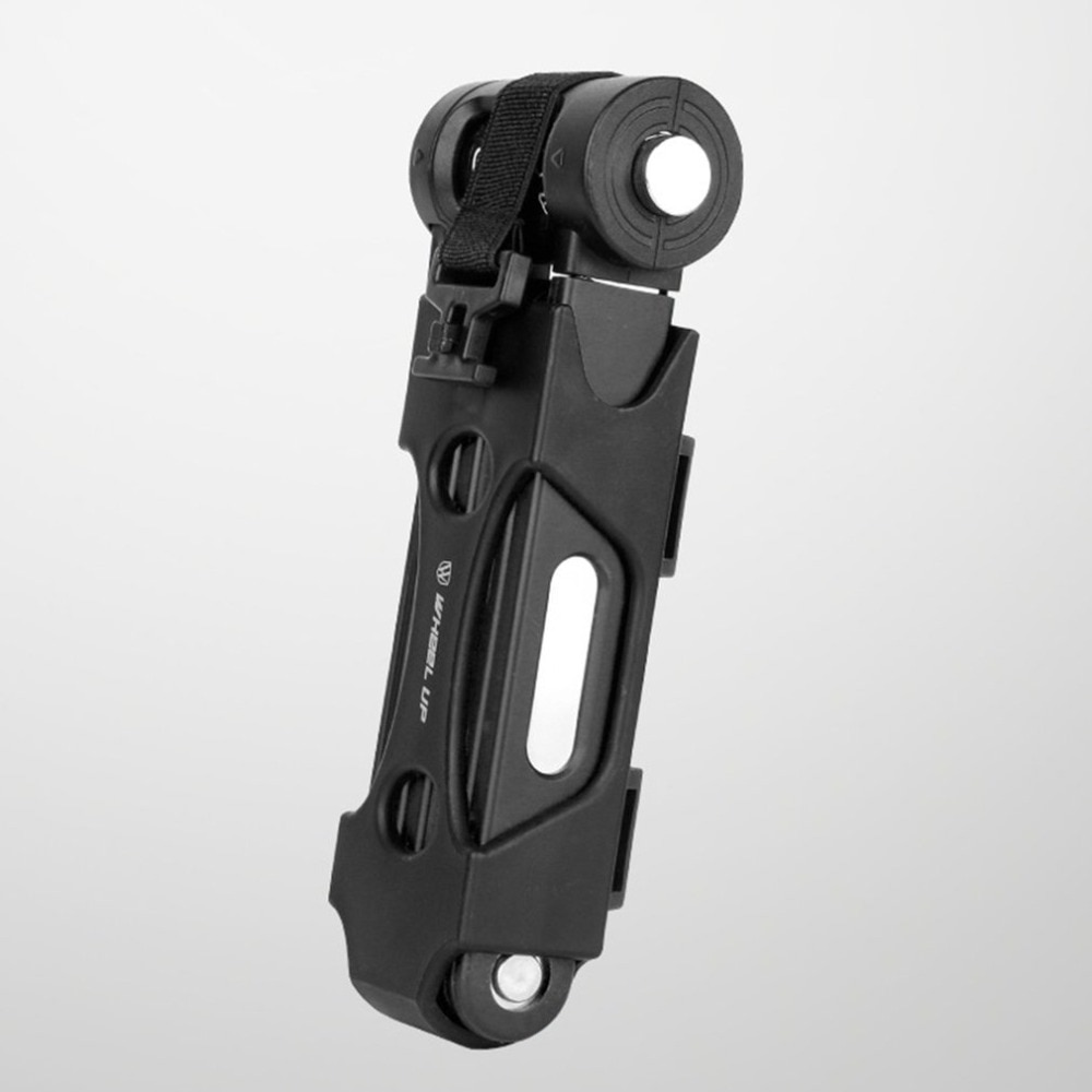 WHEEL UP Anti-cut Safety MTB Folding Bike Lock Professional Anti-theft Alloy Steel Foldable Bicycle 