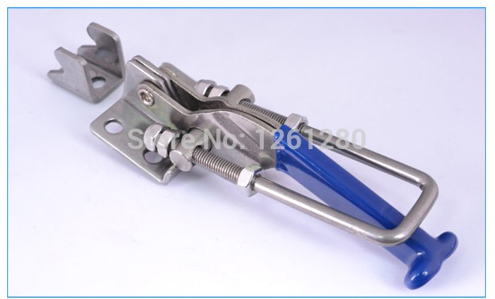 free shipping stainless steel hasp Quick clip adjustable buckle fixture industry lock Machinery and 