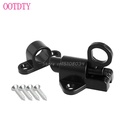 Window Gate Security Pull Ring Spring Bounce Door Bolt Aluminum Latch Lock Hot S08 Drop ship