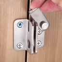 Stainless steel door latch locks Anti-Theft Lock bolt buckle Gate Cabinet Latches Hardware Furniture