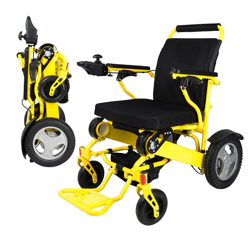 High quality safety power electric wheelchair with lithium battery capacity 180kg  for disable and e