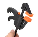 4 Inch Wood-Working Bar Clamp Quick Ratchet Release Speed Squeeze DIY Hand Tools -Y103