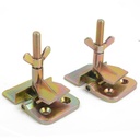 2pcs Stainless Steel Silk Screen Printing Butterfly Hinge Clamp 85x85x60mm For DIY Hobby Tool