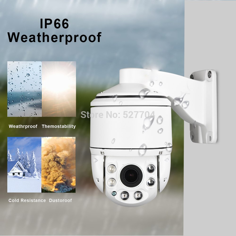 Security Outdoor High Speed Dome TVI 1080P PTZ Camera 2MP 36X Zoom Day Night IR 100M RS485 PTZ