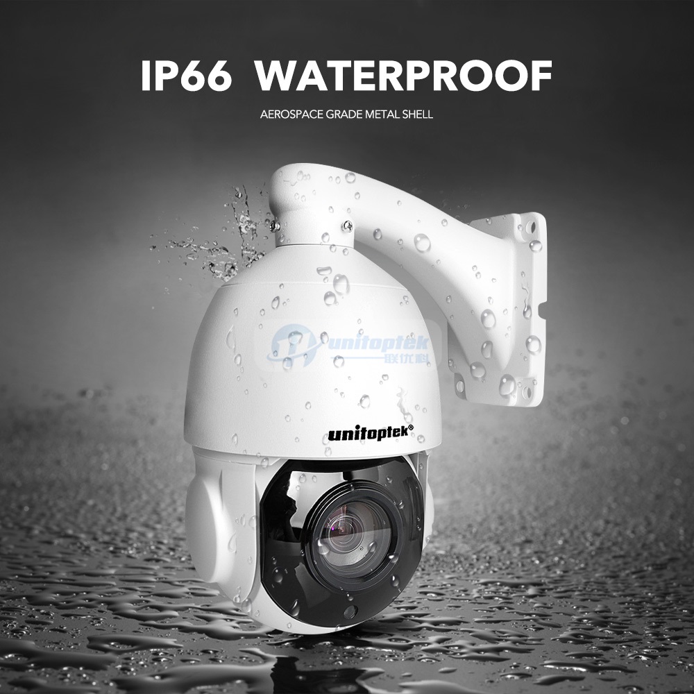 4 Inch HD 4MP Mini PTZ IP Camera Outdoor Network Onvif Speed Dome 30X Zoom PTZ Camera 50m IR Night 