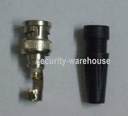 BNC head Q9 head no welding head straight plastic head screw lock for CCTV Surveillance camera 