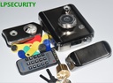 door access control gate 12VDC electric RFID TM tag chip stainless steel reader rim lock battery