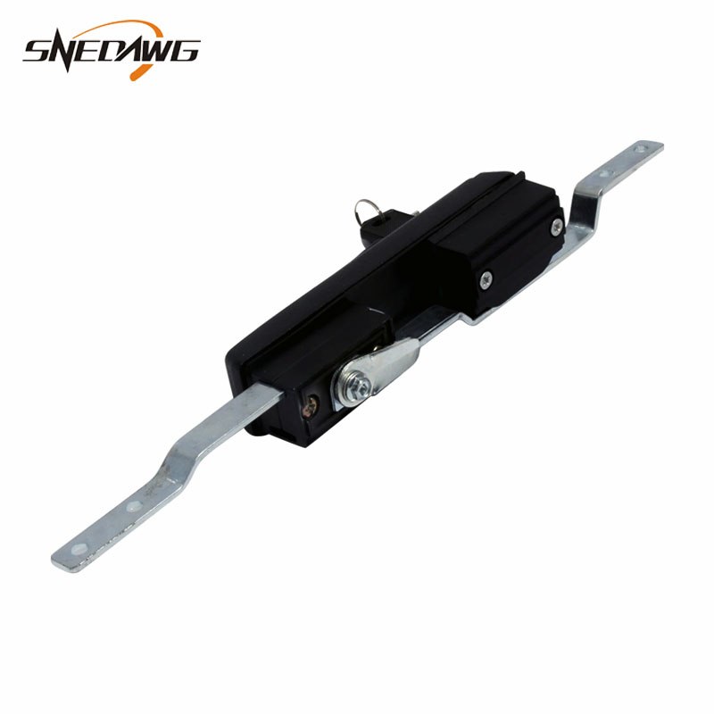 MS840-1 Zinc Alloy Cabinet Lock with Key 150x25mm Industrial Distribution Box Rod Control Lock 